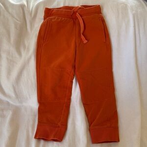 Primary Vibrant Orange Kids Joggers Size 3 EUC